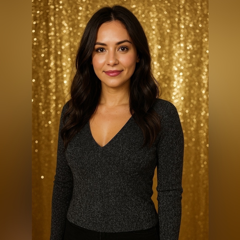 Lulus shimmer top